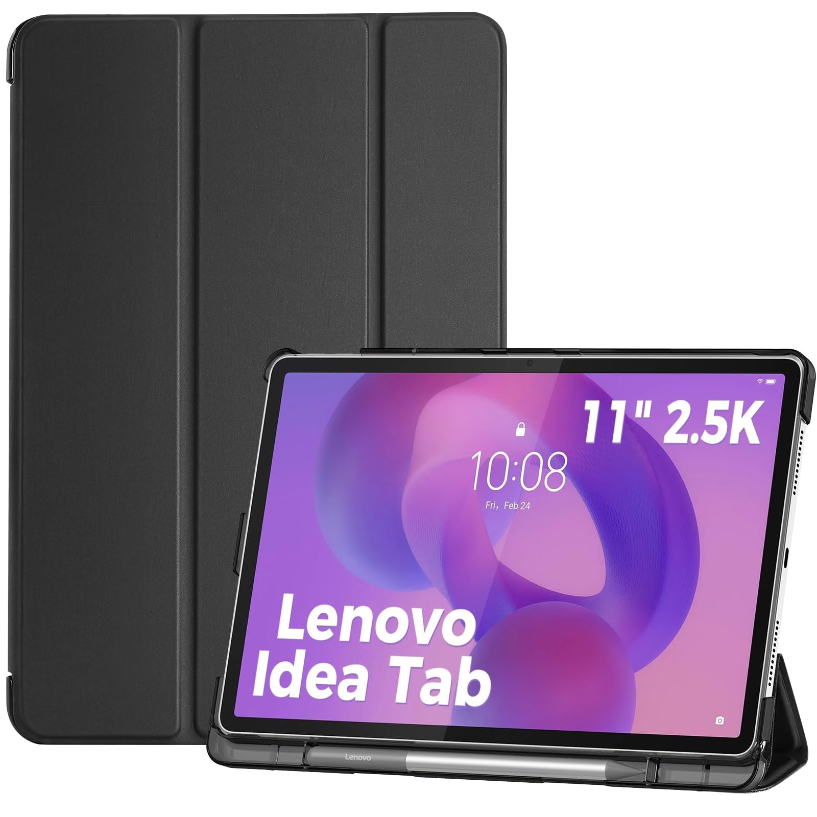 Funda Procase Folio Para Lenovo Idea Tab 11 2025 Con Soporte Para Bolígrafos