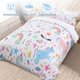 thumbnail image 4 of Purple Unicorn Full Bedding Set for Kids Boys Girls Glitter Galaxy Unicorn Duvet Cover 3 Piece Space Unicorn Comforter Cover, 4 of 5