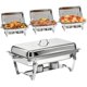 thumbnail image 1 of Bañeras para buffet Grillaxy 4 unidades 9 qt (≈8,5 L) de acero inoxidable, 1 of 7