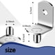 thumbnail image 4 of Topes para repisas RiseQuintador de metal de 5 mm para gabinetes, 50 piezas, 4 of 7