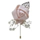 thumbnail image 4 of Novio Novia Corsage Artificial Para Boda Dama De Honor Padrinos De Boda Rosa, 4 of 5