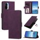 thumbnail image 1 of Funda Billetera Delgada para Xiaomi POCO C81 con Ranuras y Soporte Morado oscuro, 1 of 6