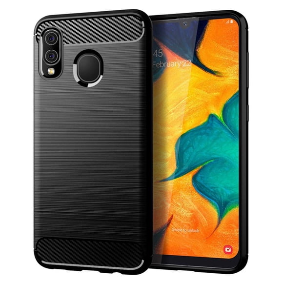 Funda de TPU negra para Samsung Galaxy A20/A30 MAIKEZI