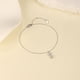 thumbnail image 2 of Pulsera HESHPAWS S925 Sterling Silver Initial A-Z, 2 of 3