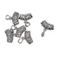 thumbnail image 5 of 6 Uds Hoja Pellizco Fianzas Cadena Chapada En Platino Soporte DIY Accesorios De Joyería, 5 of 5