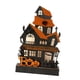 thumbnail image 3 of Casa De Madera De Halloween, Estatua, Festival, Casa Fantasma, Accesorios Decorativos Con Luz, 3 of 5