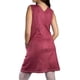 thumbnail image 3 of Jess por Meiko Vestido de Mujer Cuello en V Sin Mangas Cremallera Trasera Imitación Ante Mini Vestido Rojo Vino Talla S, 3 of 6