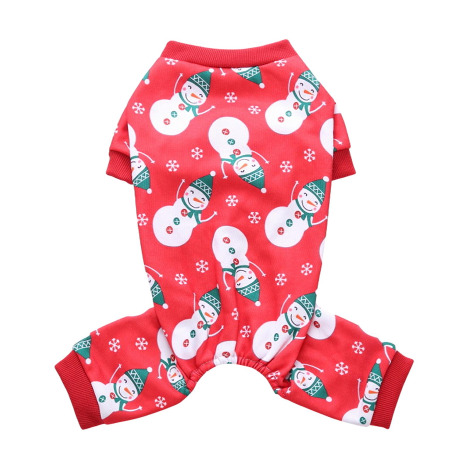 Ioensy - Colección De Navidad Traje De Fiesta Para Perros Disfraz De Perro Traje De Papá Noel Para Mascotas M