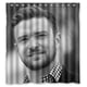 thumbnail image 1 of Cortina de ducha Justin Timberlake con ganchos (167 x 183 cm), 1 of 3