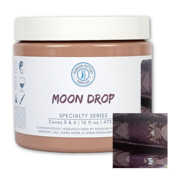 Esmalte cerámico Moon Drop de Penguin Pottery, 473 ml