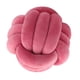 thumbnail image 3 of Nudo Almohada Bola Gruesa Cómoda Almohadas Anudadas Para Sala De Estar Hogar Sofá Rosa Claro Rojo Rojo rosa claro, 3 of 5