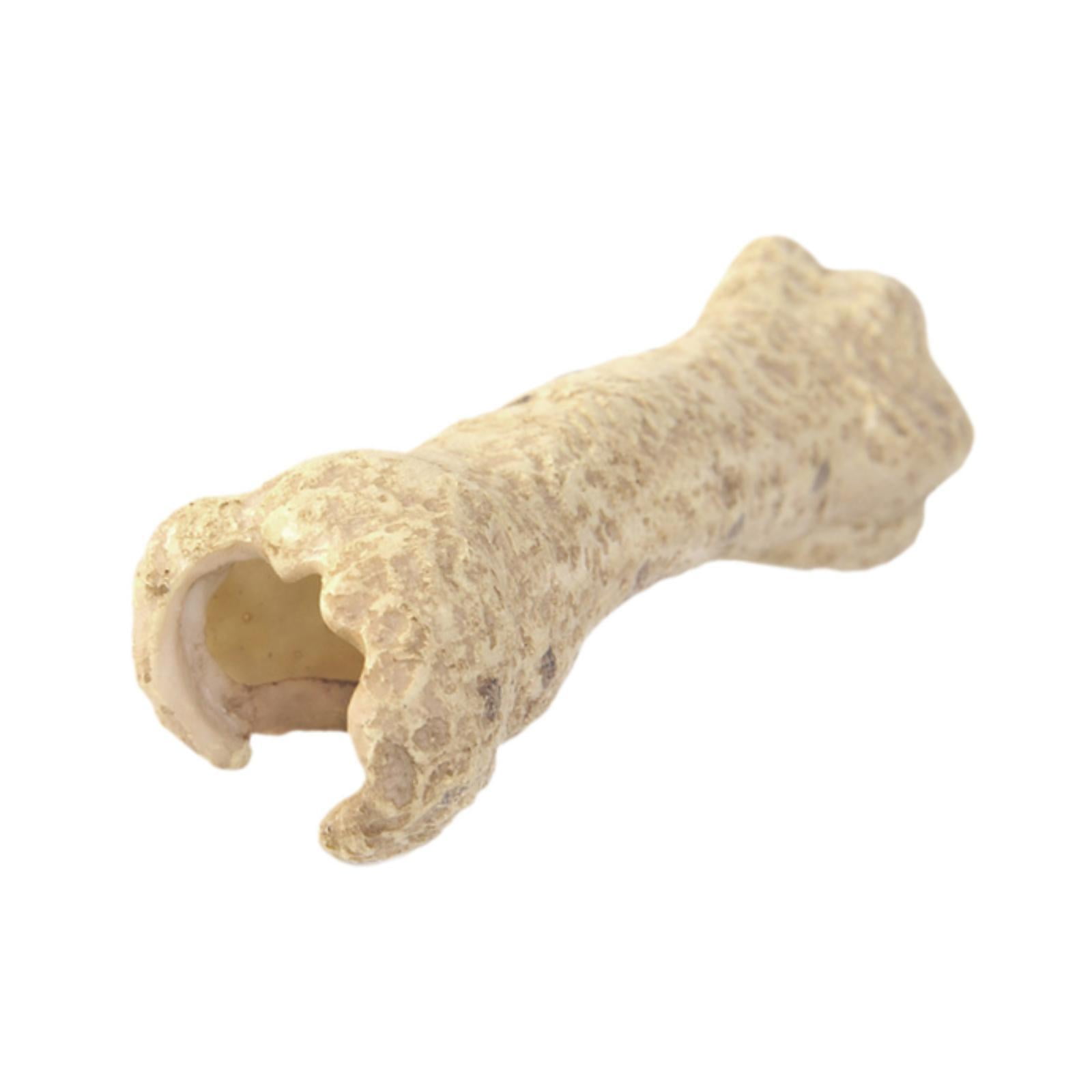 Escultura De Resina Para Acuario, Escondite, Casa De Reptiles Para Salamandras, Cíclidos, Forma De Hueso De Serpiente