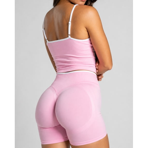 Conjunto Deportivo Para Mujer Short Biker Y Peto