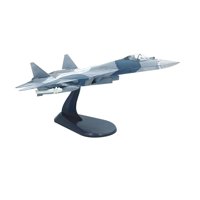 Bothyi - Escala 1/100 Su 57 Fighter Simulación Diecast Modelo Para Dormitorio, Estantería, Oficina