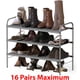 thumbnail image 2 of Organizador de almacenamiento de 3 niveles para zapatos Simple Houseware, gris, 2 of 8