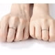 thumbnail image 3 of Anillos ilusiones pareja ajustable plata 925, 3 of 3
