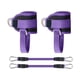 thumbnail image 3 of Kit De 1 Par De Correas De Tobillo Ajustables, Accesorio Para Máquina De Cable, Bandas De Fitness Moradas, 3 of 5