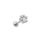 thumbnail image 1 of Piercing Labret F136 G23 Titanio Huella Perro Gato, 1 of 3