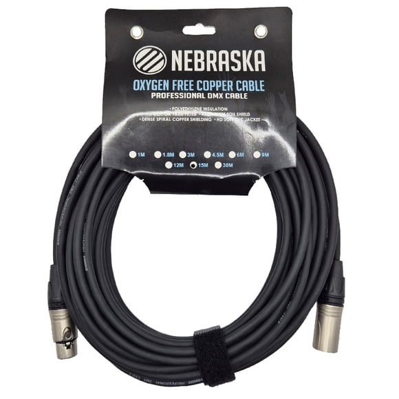 Cable de 15 Metros DMX-MF15