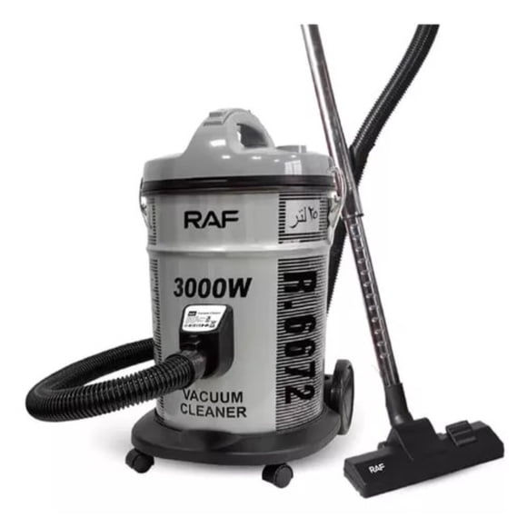 Aspiradora Vacuum Ciclónica Cleaner 3000W R-6672 - Potente y Eficiente en Color Gris Oscuro