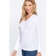thumbnail image 2 of Top Térmico Largo con Cuello en V y Tapeta, 2 of 5