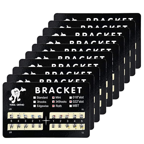 Brackets Dentasop Roth 022 Mini 345 Paquete de 200