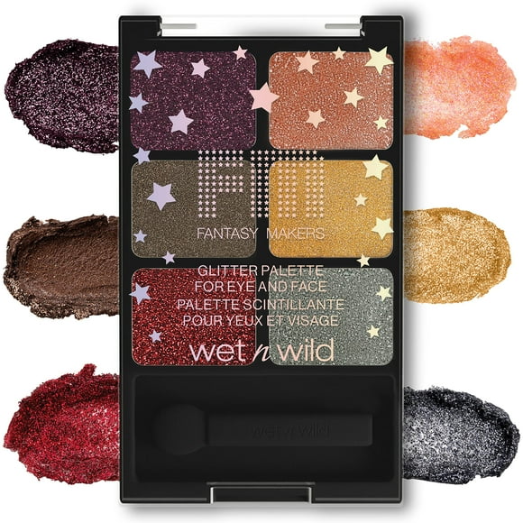 La paleta de sombras de ojos con purpurina enloqueció Fantasy Makers Horrorscope