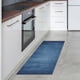 thumbnail image 2 of Alfombra cocina dormitorio Cemento Azul 70x100Cm, 2 of 3