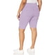 thumbnail image 2 of Shorts Bermuda Amanda para Mujer Gloria Vanderbilt en Violeta Dulce Talla 12 US, 2 of 2