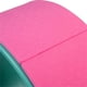 thumbnail image 3 of Rueda de Yoga para Estiramiento, Postura y Equilibrio Rosado/Turquesa, 3 of 3