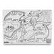 thumbnail image 3 of Pack 2 Tapetes Reutilizables Para Colorear Espacio Dinosaurios Con 6 Lápices +3 Años ¡nuevo En Chile!, 3 of 5