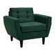 thumbnail image 2 of Sofa Bote 1c Felpa 00 Verde Botella, 2 of 6