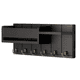 thumbnail image 1 of Portallaves Belug Organizador Perchero Repisa Moderno De Pared negro, 1 of 5