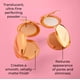 thumbnail image 3 of Polvo prensado McoBeauty Miracle Flawless, tono medio cálido, 3 of 9