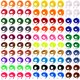 thumbnail image 1 of Juguetes Magic Worm Toys ONEST, 100 piezas, Wiggly Twisty Fuzzy, 1 of 7
