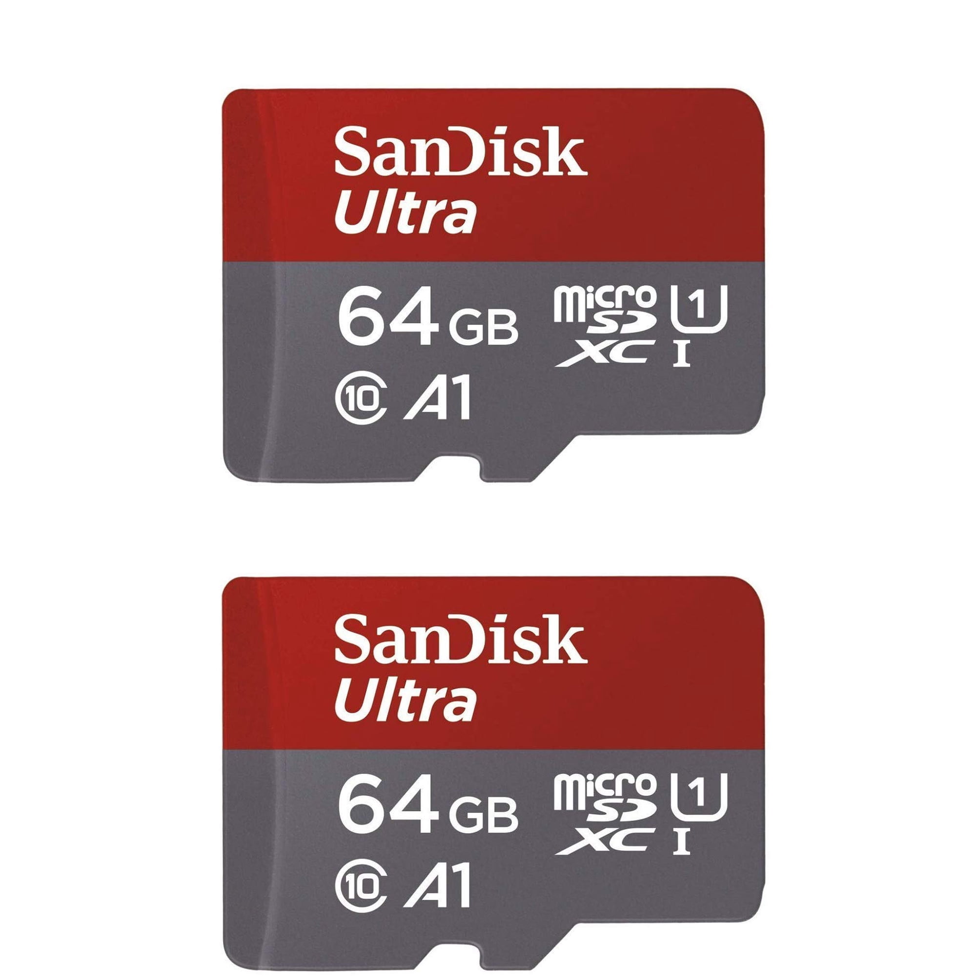 Sandisk - Tarjeta De Memoria Microsdxc Ultra Uhs 1 De 128 Gb (2 X 64 Gb)