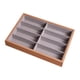 thumbnail image 5 of Almacenamiento de Gafas, 8 Compartimentos, Soporte de Madera para Gafas, Caja de Almacenamiento para Gafas de Sol, Organizador de Relojes de Joyería C Sin tapa de palisandro, 5 of 5