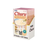 Inaba - Churu Cat Pollo Y Salmón 14G X4 | Pack 6 Unidades