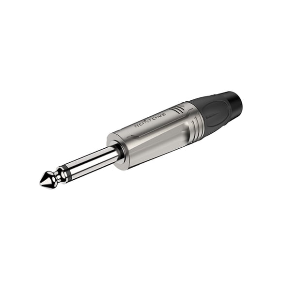 Conector Plug Monofonico de 6,3 mm Roxtone RJ2P-NN