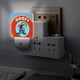thumbnail image 5 of Tribilín Luz nocturna LED con sensor de anochecer a amanecer para dormitorio, baño, pasillo, escaleras - Lámpara LED nocturna de enchufe, 0.5W - 1 pieza, 5 of 6