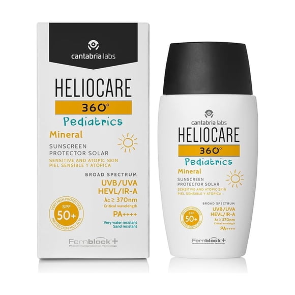 Protector solar mineral Heliocare 360 Pediatrics SPF 50+ 50 ml