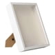 thumbnail image 3 of Caja De Sombra Para Manualidades, Marco De Madera, Vitrina Grande Para Medallas De Fotos De Boda, Color Blanco, 3 of 5