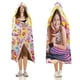thumbnail image 3 of SOY LUNA Manta Capa con Capucha Anti-Bolitas, Manta de Lana Ártica Suave, Manta Portátil de Felpa Ligera y Lujosa, Poncho para Siesta en Casa y Oficina, 100*130cm, 3 of 6