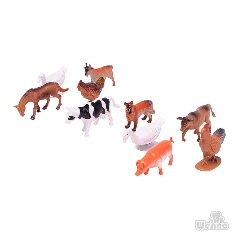 Wenno - Animales De La Granja 10 Un.