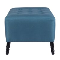 Máxima Design - Pouf Alejandro Diseño Turquesa Omega 54X54X44 Cm