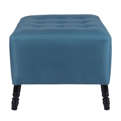 Máxima Design - Pouf Alejandro Diseño Turquesa Omega 54X54X44 Cm