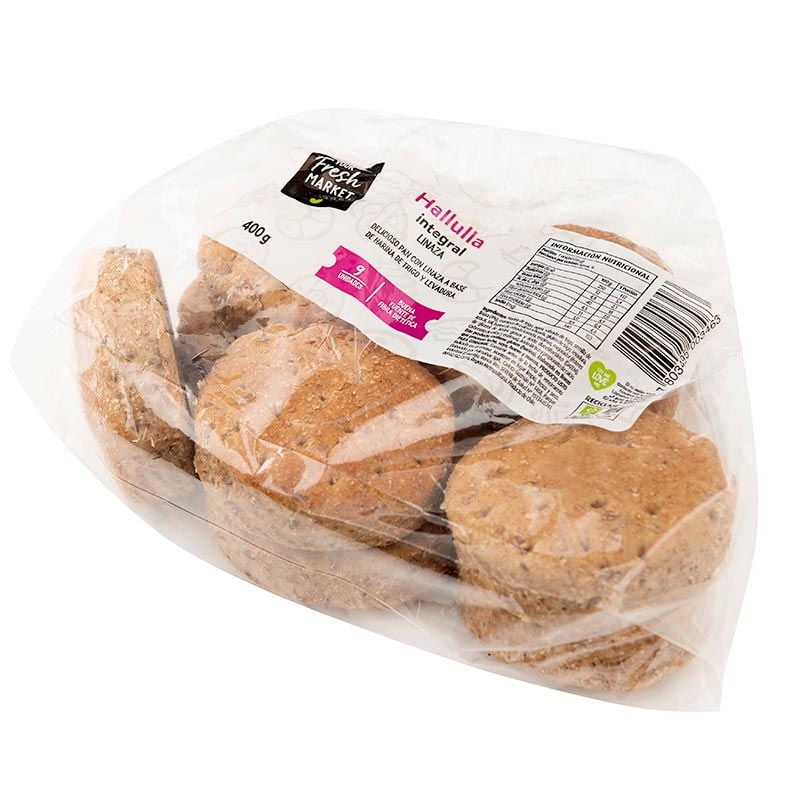 Pan Hallulla Integral Linaza 400 g Your Fresh Market
