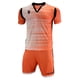 thumbnail image 1 of Uniforme Fútbol Napoles Hero Adulto Naranjo-Blanco (Talla S), 1 of 3