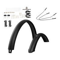 Magideal - Guardabarros De Bicicleta Ajustables Guardabarros De Bicicleta De Montaña Ajustable Reemplaza Bicicletas Protector De Neumáticos Juego De Guardabarros Para Bicicleta De 26 Pulgadas