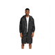 thumbnail image 1 of Poncho impermeable portátil con capucha, reutilizable, color negro, 1 of 3